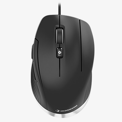 Mouse 3DConnexion Compact Nero Argento