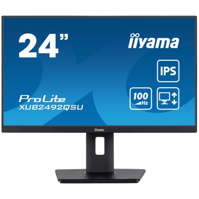 Monitor Iiyama ProLite XUB2492QSU-B1 24'' WQHD Led Nero