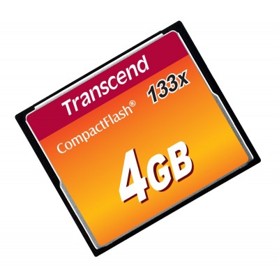 SCHEDA SD TRASCEND CompactFlash 133 4 GB