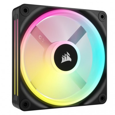 Ventola Corsair iCUE LINK QX120 RGB PWM - 120 mm, nero