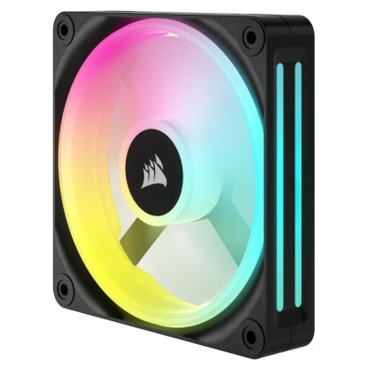 Ventola Corsair iCUE LINK QX120 RGB PWM - 120 mm, nero