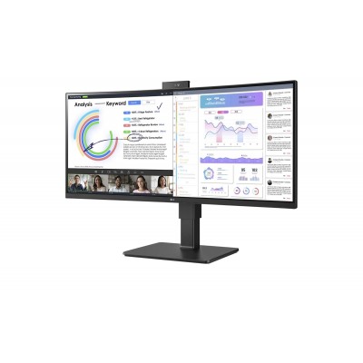 Monitor LG 34BQ77QC-B 34'' WQHD IPS HDMI DisplayPort USB-C LED Nero