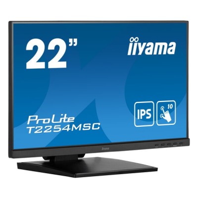 Monitor iiyama ProLite T2254MSC-B1AG 22'' FullHD IPS Touchscreen LED Nero