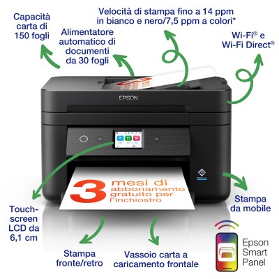 Stampante Epson WorkForce WF-2960DWF