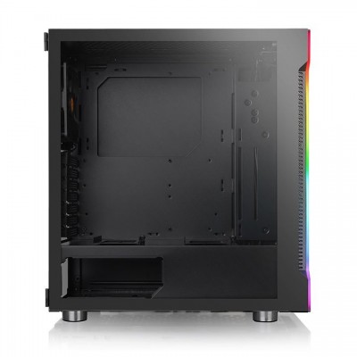 Case Thermaltake H200 TG RGB Midi-Tower vetro temperato Nero