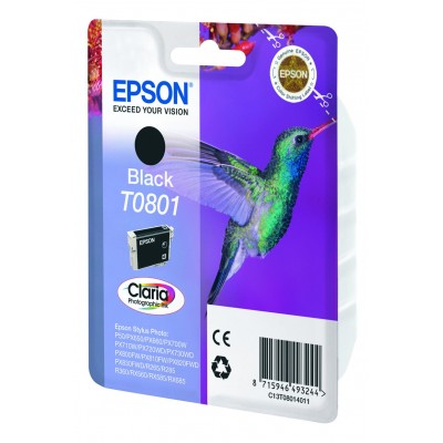 Cartuccia Epson C13T08014011 T0801 Nero