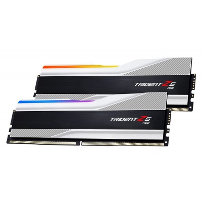 Ram G.SKILL TRIDENT Z5 DDR5 6000MHz 32GB (2x16) RGB XMP 3.0 CL32 ARGENTO