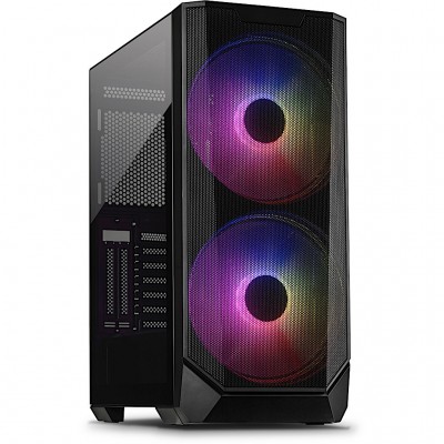 Case Inter Tech IT-3503 Airstream Midi-Tower LED RGB Nero