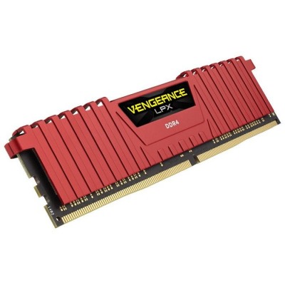 RAM Corsair Vengeance LPX DDR4 2400MHz 8GB (1x8) CL16 Rosso