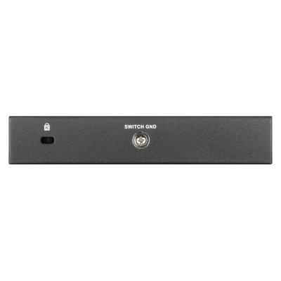 Switch D-Link  DGS-1100-05PDV2 Gigabit Ethernet 10 100 1000 Supporto Power over Ethernet (PoE) Nero