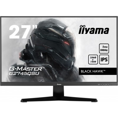 Monitor iiyama G-Master G2745QSU-B1 27'' QHD IPS Free-Sync 75 Hz Nero Opaco