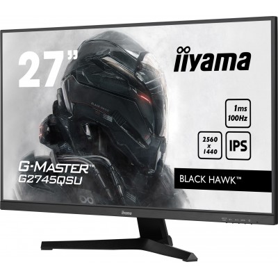 Monitor iiyama G-Master G2745QSU-B1 27'' QHD IPS Free-Sync 75 Hz Nero Opaco