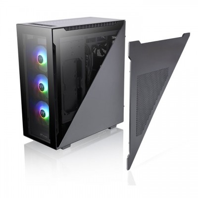 Case Thermaltake Divider 500 TG ARGB Midi Tower Nero