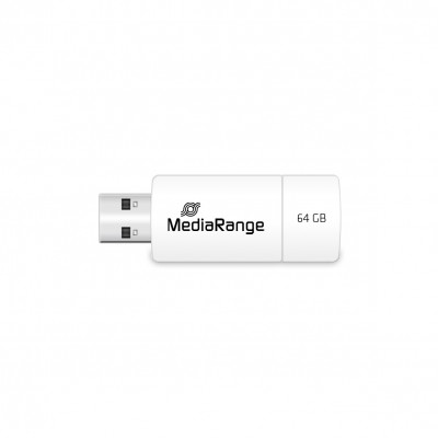 Pendrive MediaRange Color Edition 64 GB USB A 2.0 bianco blu