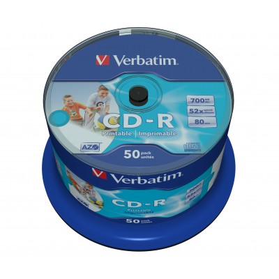 CD-R Verbatim 700 MB box 50 pezzi