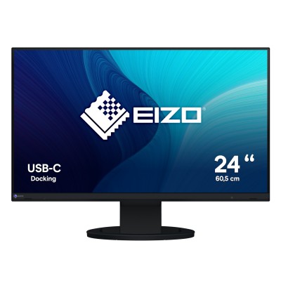 Monitor EIZO EV2480-BK 24'' FullHD IPS USB-C LED Nero