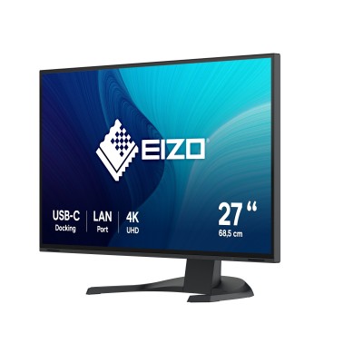 Monitor EIZO EV2740X-BK 27'' UltraHD 4K IPS, LAN USB-C LED Nero