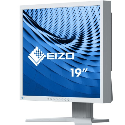 Monitor EIZO FlexScan S1934 19'' SXGA IPS DVI DisplayPort VGA Audio LED Grigio