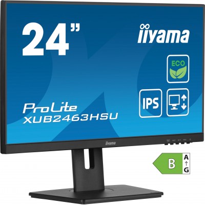 Monitor Iiyama ProLite XUB2463HSU-B1 24'' FullHD Led Nero