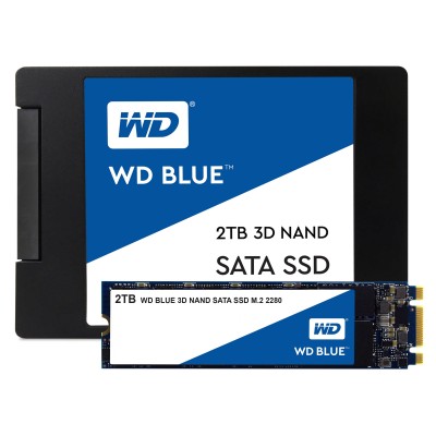 SSD M.2 Western Digital 2TB Blue 3D WDS200T2B0B 2280