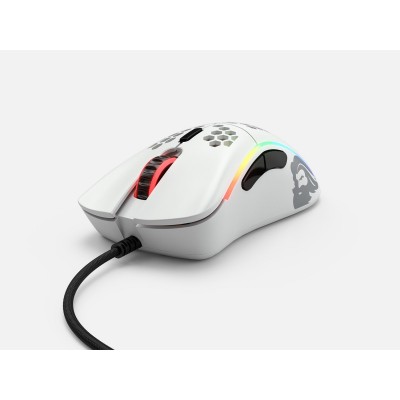 Mouse Glorious PC Gaming Race Model D- Gaming Bianco