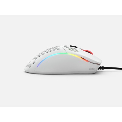 Mouse Glorious PC Gaming Race Model D- Gaming Bianco