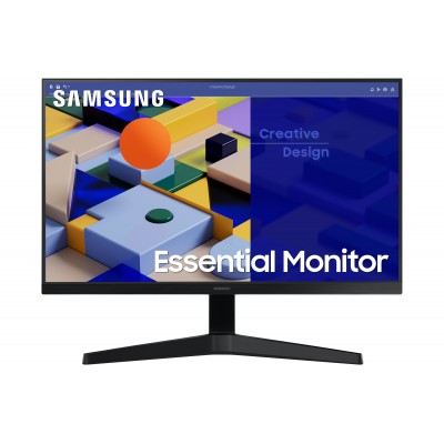 Monitor SAMSUNG Essential S24C314EAU 24'' FullHD IPS 75 Hz AMD Free-Sync LED Nero