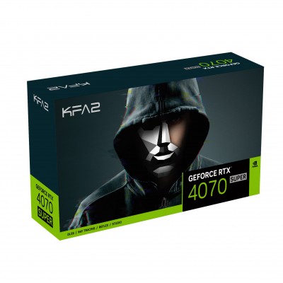 Scheda Video KFA2 GeForce RTX 4070 Super 2X 1 clic OC 12 GB