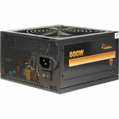 Alimentatore Inter-Tech Argus BPS 600W ATX Nero