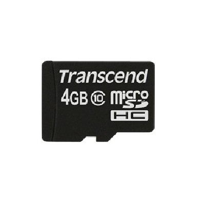 MICRO SDHC TRASCEND Card 4 GB