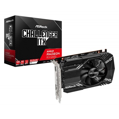 Scheda Video Asrock Radeon RX 6400 Challenger ITX