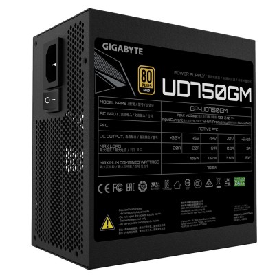 Alimentatore Gigabyte GP-UD750GM 750W ATX Nero