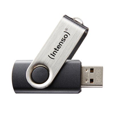 Pendrive Intenso Basic Line 8 GB USB 2.0 argento nero