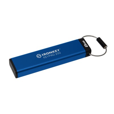 Pendrive Kingston IronKey Keypad 200 8 GB USB A 3.2