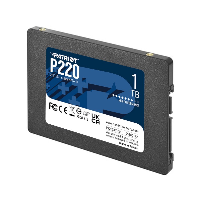 SSD SATA III PATRIOT P220 1TB SSD