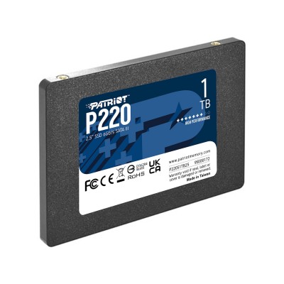 SSD SATA III PATRIOT P220 1TB SSD