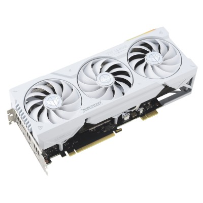 Scheda Video ASUS GeForce RTX 4070 Ti Super TUF O16G BTF Bianco GDDR6X