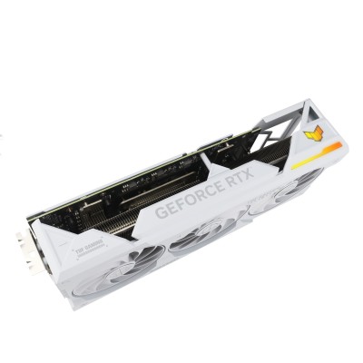 Scheda Video ASUS GeForce RTX 4070 Ti Super TUF O16G BTF Bianco GDDR6X