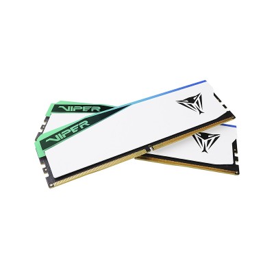 Ram PATRIOT VIPER ELITE DDR5 6000MHz 96GB (2x48) RGB XMP 3.0 EXPO CL42 BIANCO