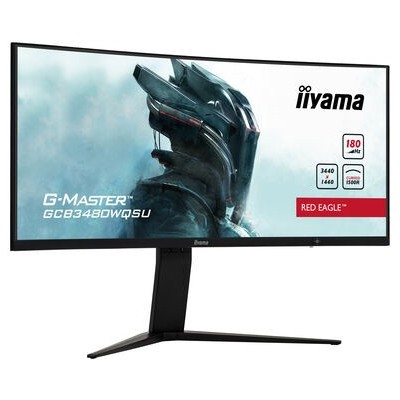 Monitor iiyama G-Master GCB3480WQSU-B1 34'' UWQHD VA Curvo HDMI DisplayPort USB Free-Sync HDR Nero