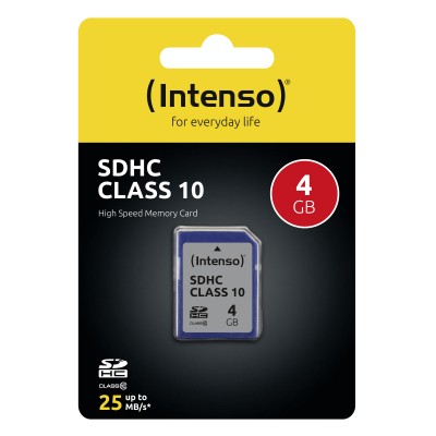 MICRO SDHC INTENSO Secure Digital Card 4 GB