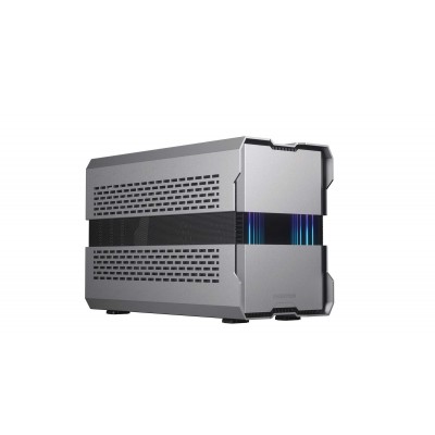 Case PHANTEKS Evolv Shift XT ITX-Case ARGB Vetro Temperato Silver