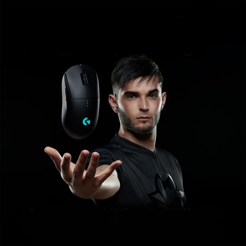 Mouse Logitech G Pro Gaming Mouse wireless Nero