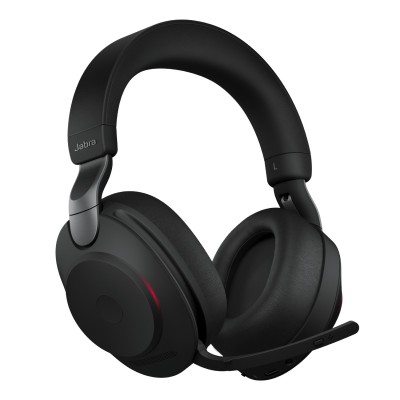 Cuffie Jabra Evolve2 85 UC Stereo USB tipo A Bluetooth Nero