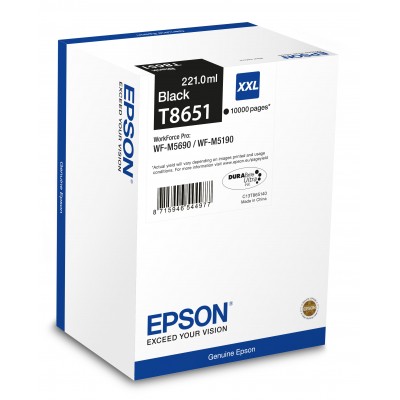 Cartuccia Epson C13T865140 T8651 Nero XXL