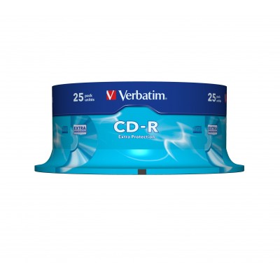 CD-R Verbatim 700 MB box 25 pezzi