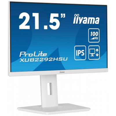 Monitor Iiyama ProLite XUB2292HSU-W6 22'' FullHD Led Bianco