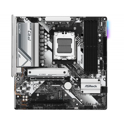 Scheda Madre ASRock B650M Pro RS AMD AM5 DDR5 Micro ATX Argento