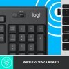 Tastiera Logitech MK295 Silent Wireless Combo RF QWERTY Italiano Nero