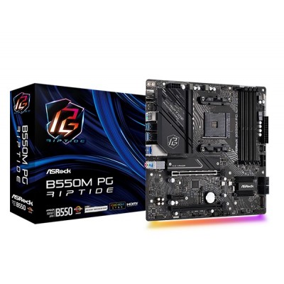 Scheda madre ASROCK B550M Phantom Gaming Riptide socket AM4